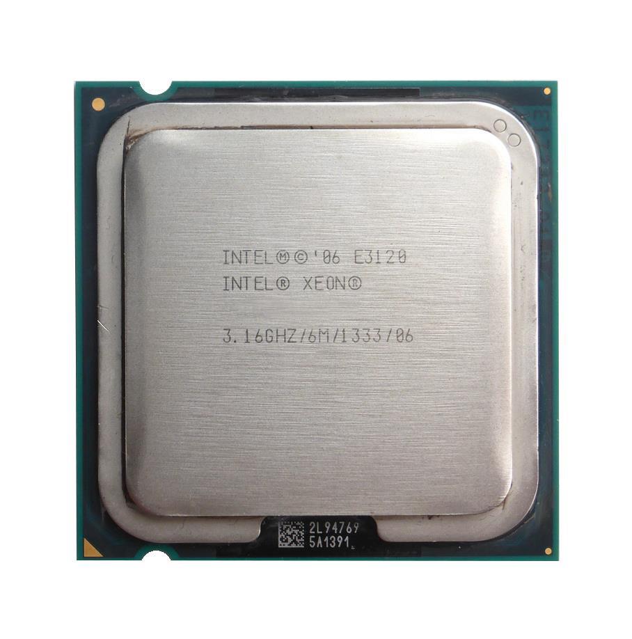 P392H Dell 3.16GHz 1333MHz FSB 6MB L2 Cache Intel Xeon E3120 Dual Core Processor Upgrade