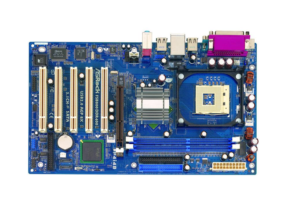 P4I48 ASRock Rev 1.10 Socket 478 Motherboard (Refurbished)