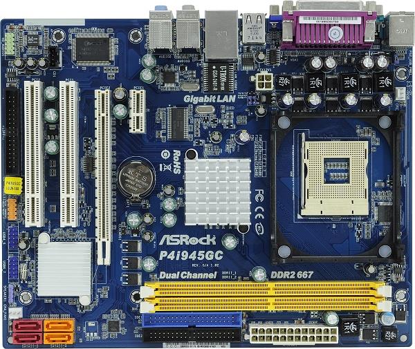 P4I945GC-BO-R ASRock P4i945GC Intel 945GC/ICH7 Chipset Socket 478 micro-ATX Motherboard (Refurbished)
