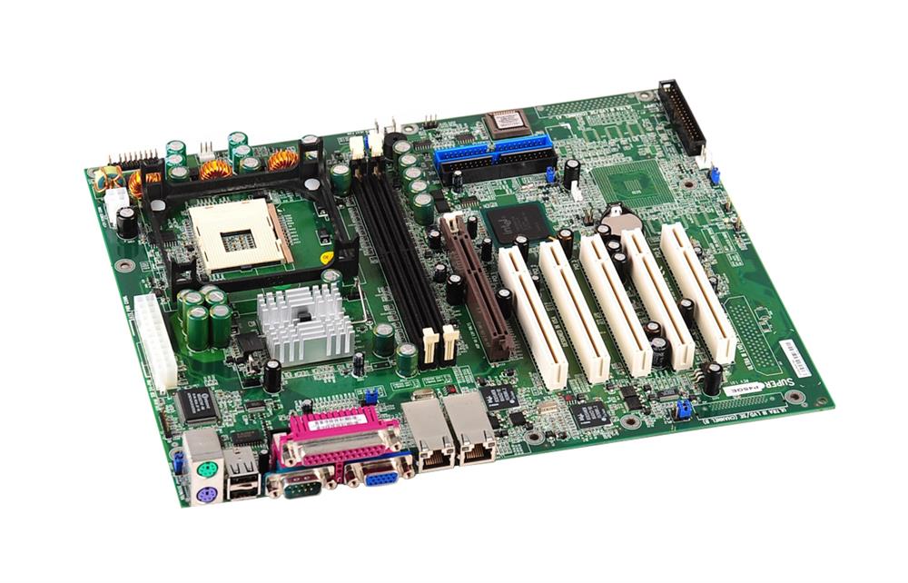 P4SGE SuperMicro Socket LGA mPGA478 Intel 845GE Chipset Intel Pentium 4/ Celeron Processors Support DDR 2x DIMM Dual ATA/100 ATX Motherboard (Refurbished)