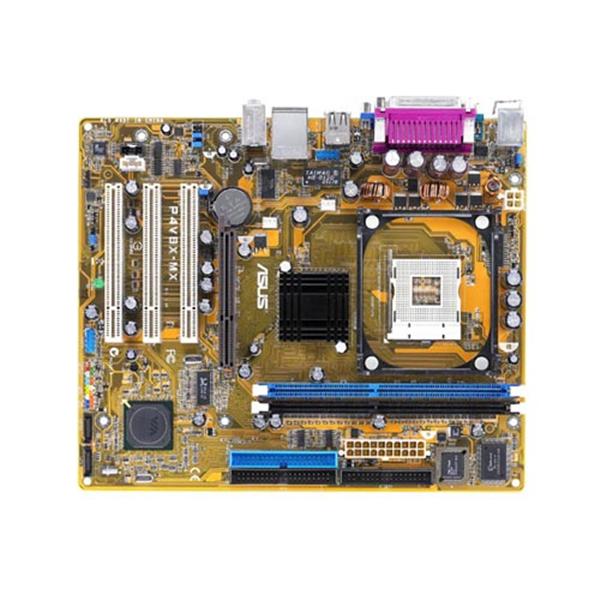 P4V8X-MX ASUS Socket 478 VIA UniChrome P4M800 + VT8237R Plus Chipset Intel Pentium 4/ Celeron Processors Support DDR 2x DIMM 2x SATA 1.50Gb/s Micro-ATX Motherboard (Refurbished)
