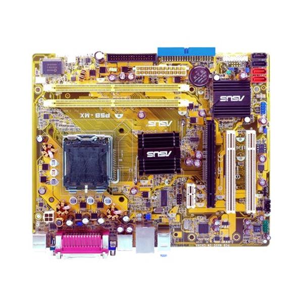 P5B-MX ASUS Socket LGA 775 Intel 946GZ + ICH7 Chipset Core 2 Duo/ Core 2 Extreme/ Core 2 Quad/ Pentium D/ Pentium 4/ Celeron D Processors Support DDR4 2x DIMM 4x SATA 3.0Gb/s uATX Motherboard (Refurbished)