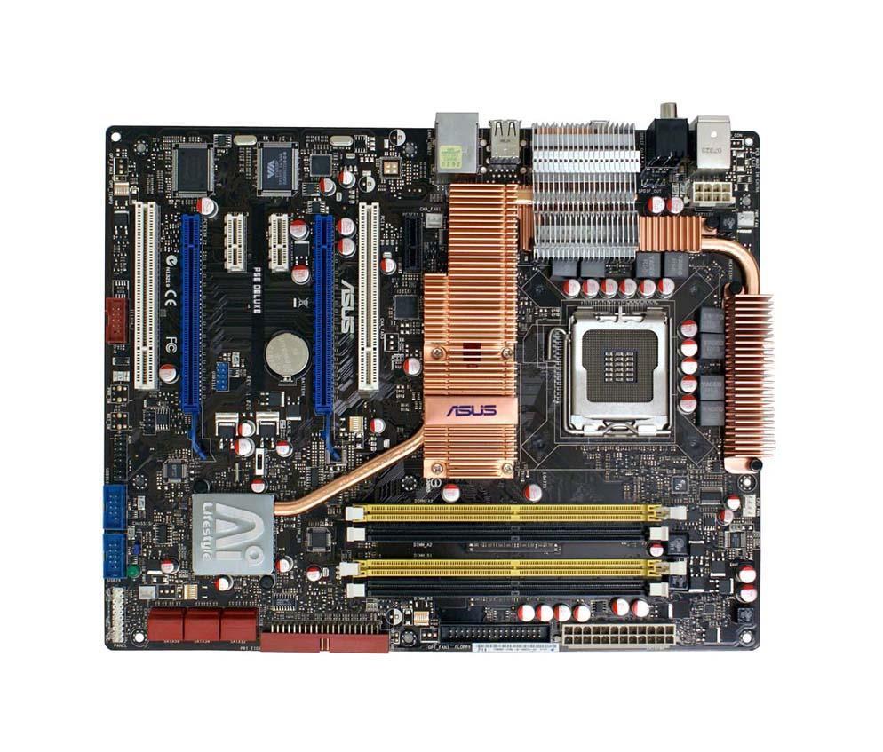 P5EDELUXEGREEN ASUS P5E Deluxe Socket LGA 775 Intel X48 + CH9R Chipset Core 2 Quad/ Core 2 Extreme/ Core 2 Duo/ Pentium Extreme/ Pentium D/ Pentium 4 Processors Support DDR2 4x DIMM 6x SATA 3.0Gb/s ATX Motherboard (Refurbished)