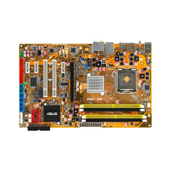 P5KSE ASUS Intel P35 Chipset Core 2 Quad/ Core 2 Extreme/ Core 2 Duo/ Pentium Extreme/ Pentium D/ Pentium 4 Processors Support Socket 775 ATX Motherboard (Refurbished)