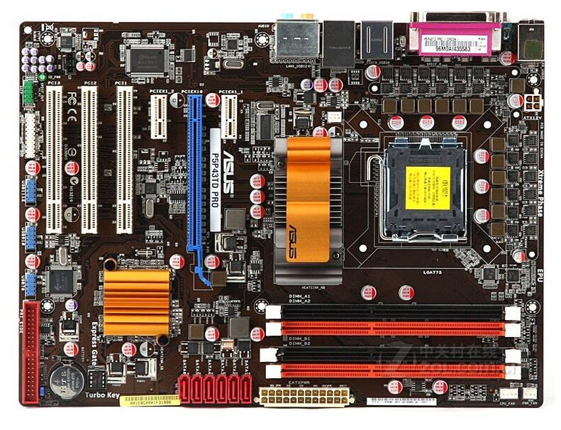 P5P43TDPRO ASUS Socket LGA 775 Intel P43 + ICH10R Chipset Core 2 Quad/ Core 2 Extreme/ Core 2 Duo/ Pentium Dual-Core/ Celeron Dual-Core Processors Support DDR3 4x DIMM 6x SATA 3.0Gb/s ATX Motherboard (Refurbished)