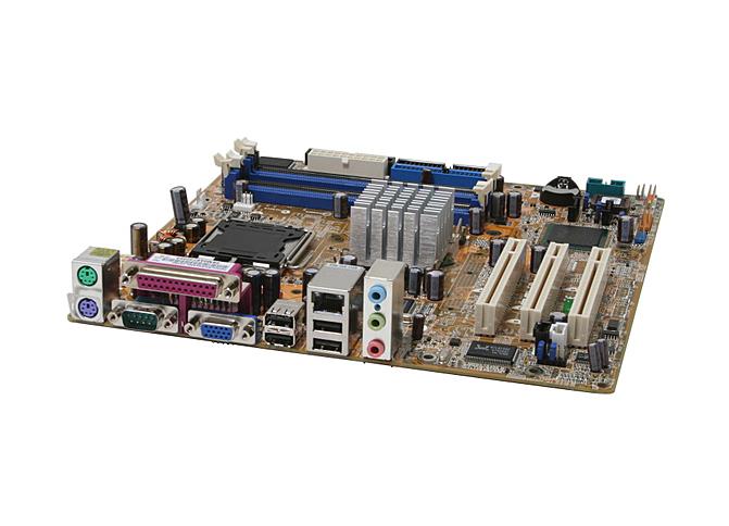 P5P800-MX Asus Desktop Motherboard Intel Chipset Socket T LGA-775 1 x Processor Support 4GB Floppy Controller, Serial ATA/150, Ultra ATA/100 (ATA-6) (Refurbished)