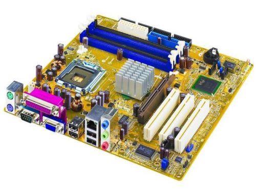 P5P800 ASUS Socket LGA 775 Intel 865PE + ICH5 Chipset Intel Pentium 4/ Celeron D Processors Support DDR 4x DIMM 2x SATA 1.50Gb/s ATX Motherboard (Refurbished)