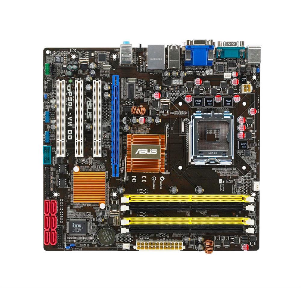 P5QL-VMDO/CSM ASUS Socket LGA775 Intel B43 / ICH10D Chipset Core 2 Quad / Core 2 Extreme / Core 2 Duo / Pentium Processors Support micro-ATX Motherboard (Refurbished)