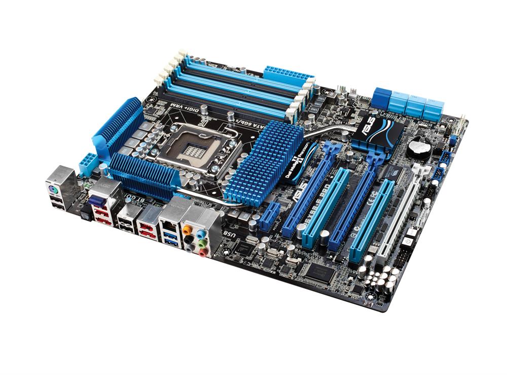 P6X58-E ASUS Intel X58/ ICH10R Chipset Core i7 Extreme Edition/ Core i7 Processors Support Socket 1366 ATX Motherboard (Refurbished)