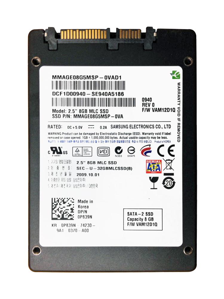P839N Dell 8GB Flash Drive
