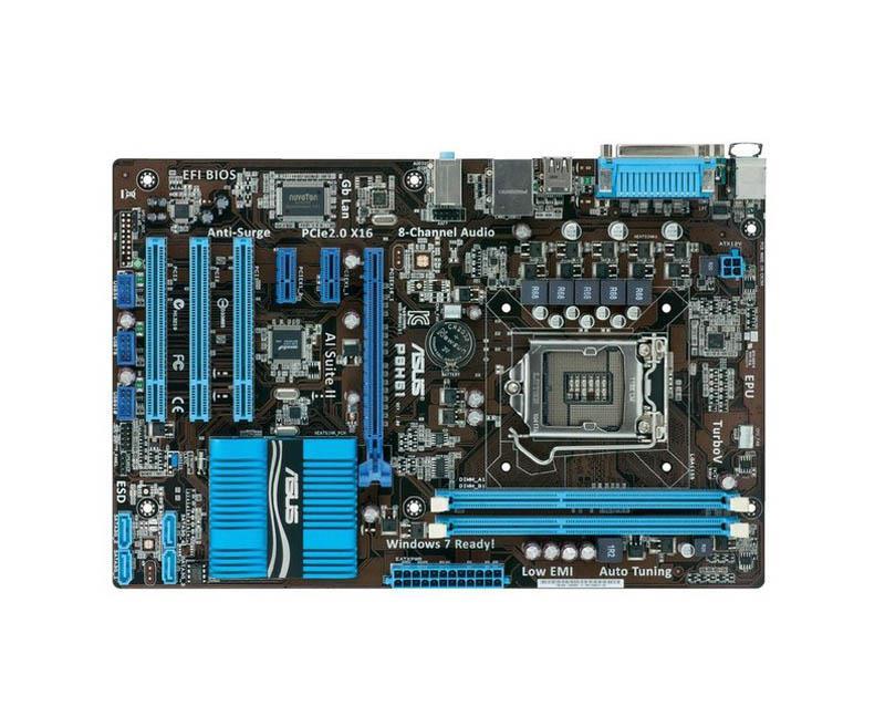 P8H61R30 ASUS P8H61 Socket LGA 1155 Intel H61 Chipset 2nd Generation Core i7 / i5 / i3 Processors Support DDR3 2x DIMM 4x SATA 3.0Gb/s ATX Motherboard (Refurbished)