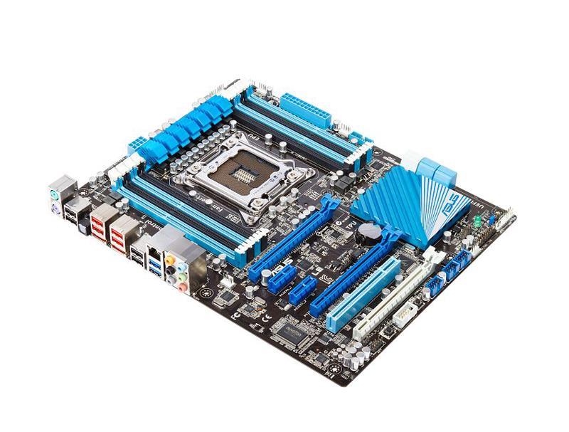 P9X79-LE ASUS P9X79 LE Socket LGA2011 Intel X79 Chipset Core i7 Processors Support DDR3 8x DIMM 2x SATA 6.0Gb/s ATX Motherboard (Refurbished)