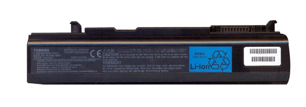 PA3356U-4BRS Toshiba 6-Cell 10.8V 4800mAh Lithium-ion Replacement Laptop Battery (Refurbished)