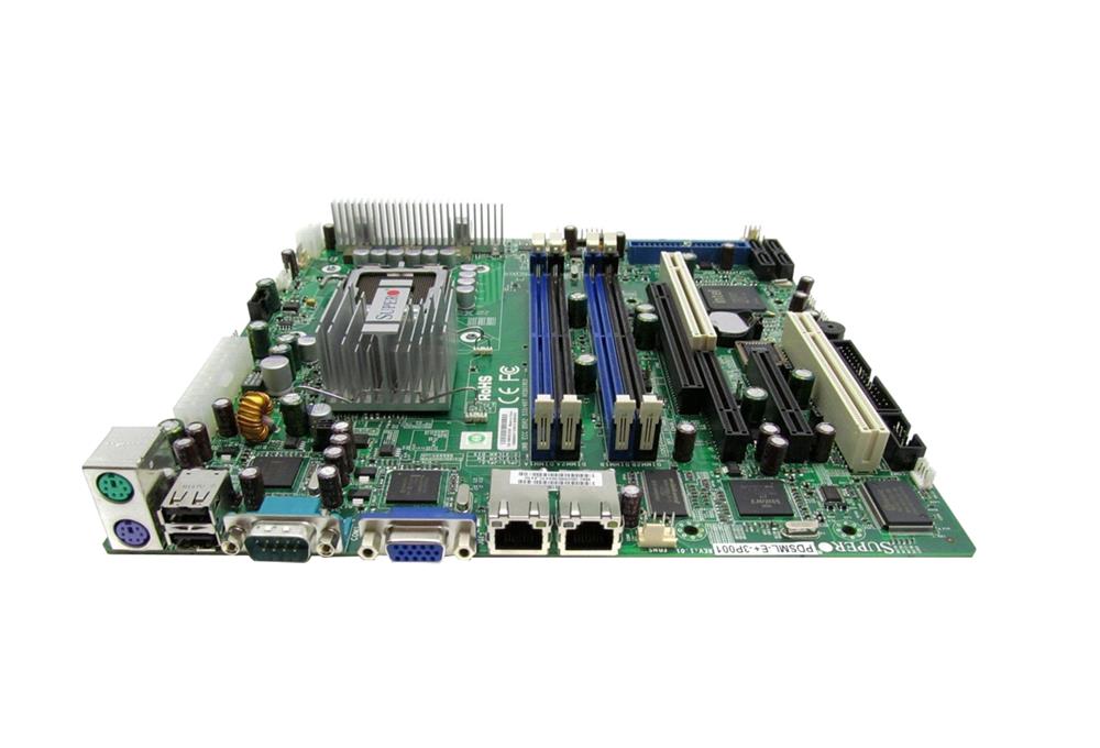 PDSMLE3P001 SuperMicro Intel 3010 Chipset Celeron/ Pentium 4/ Pentium Extreme Edition/ Pentium D/ Core 2 Duo/ Quad-Core Xeon 3200 Series Processors Support Socket LGA775 micro-ATX Server Motherboard (Refurbished)
