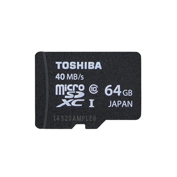 PFM064U-1DCK Toshiba 64GB Class 10 microSD Flash Memory Card