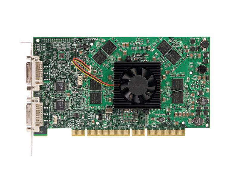 PH-P256PDIF Matrox Parhelia 256MB DDR 64-Bit PCI-X Dual DVI Workstation Video Graphics Card