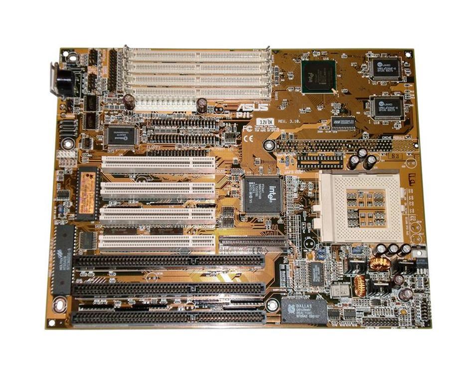 PIAP55TV ASUS Rev.1.22 Socket 7 W 2xmemory Motherboard (Refurbished)