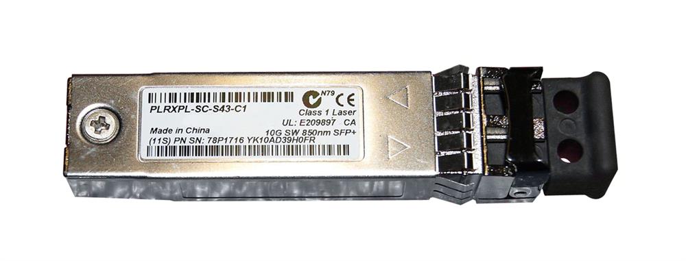 PLRXPL-SC-S43-C1 IBM 10Gbps 850nm SFP+ Short Wave Transceiver