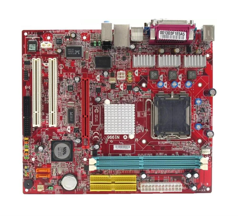 PM8M3V MSI PM8M3-V Socket LGA 775 VIA P4M800CE + VT8237R Chipset Intel Pentium 4/ Celeron D Processors Support DDR 2x DIMM 2x SATA 1.50Gb/s Micro-ATX Motherboard (Refurbished)