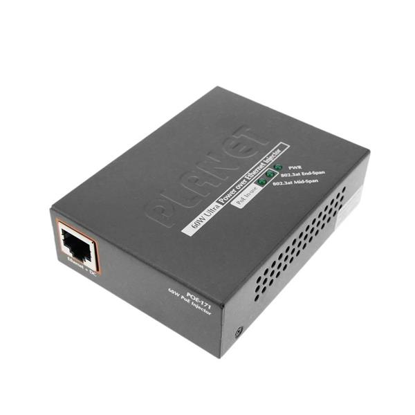 POE-171 Planet Technology Single Port 10/100/1000Mbps Ultra POE Injector