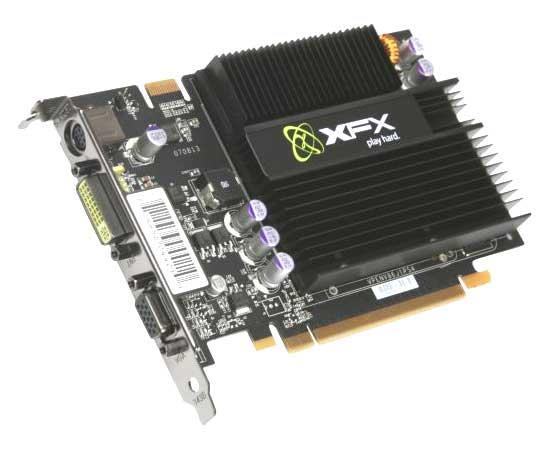 PV-T86J-YAH XFX GeForce 8500 GT 512MB 128-Bit GDDR2 PCI Express x16 HDCP Ready/ SLI Support Video Graphics Card
