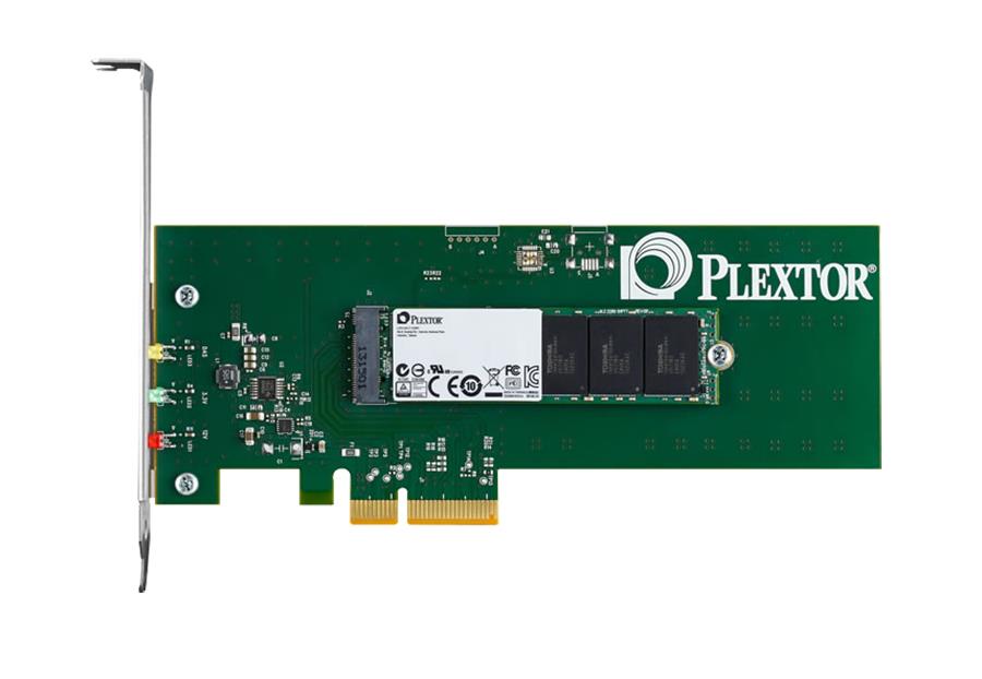 PX-AG512M6E Plextor M6e Series 512GB MLC PCI Express 2.0 x2 HH-HL Add-in Card Solid State Drive (SSD)