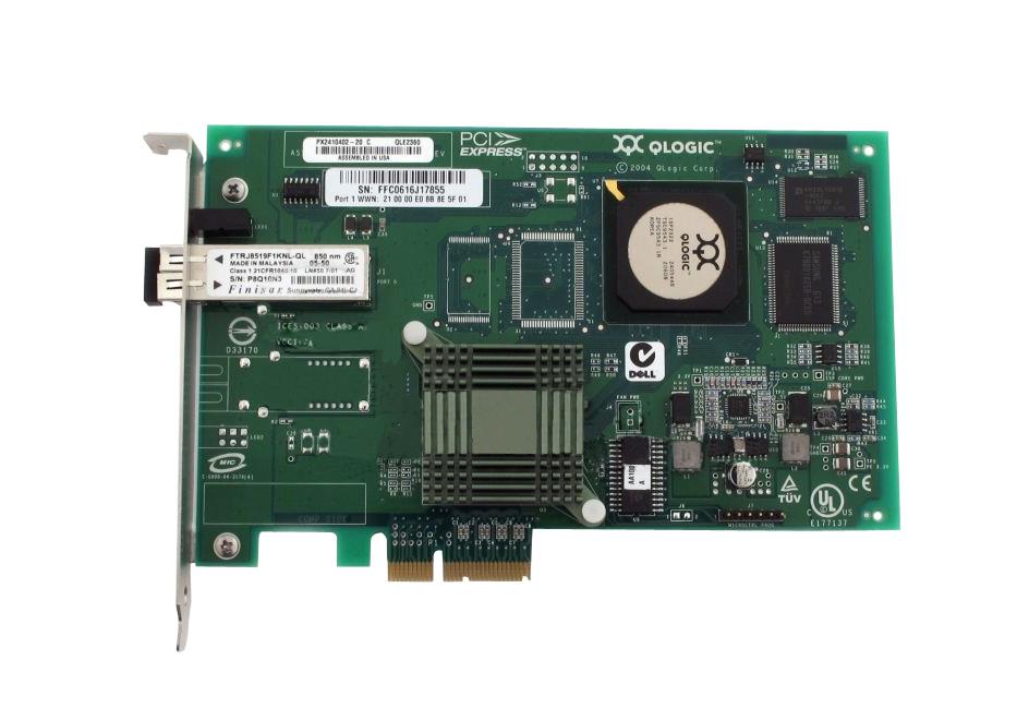 PX241040220 QLogic Qle2360 PCI Express X4 Sanblade Fc Card