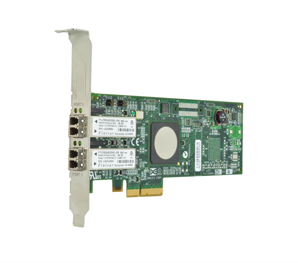 PX251040105D QLogic X4 Fc 2-port PCI Express 4GB Qle2462 Short Bracket Adapter Card Low-profile