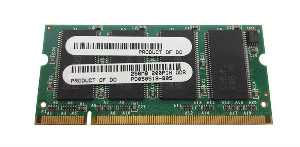 Q2631A-KNG Kingston 256MB PC2100 DDR-266MHz non-ECC Unbuffered CL2.5 200-Pin SoDimm Memory Module