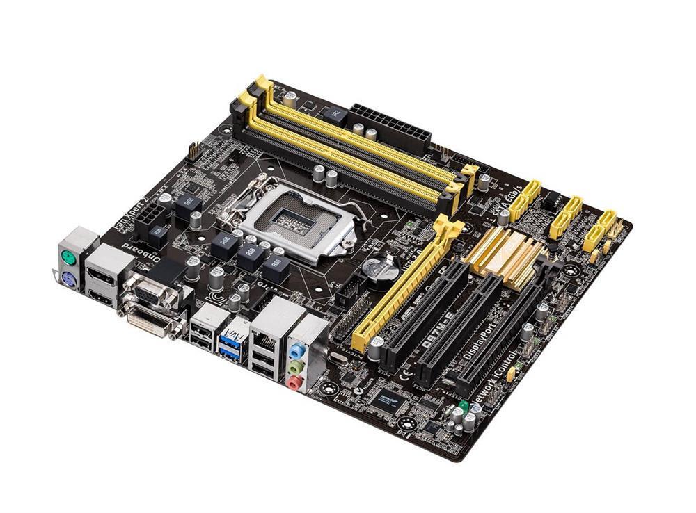 Q87M-E/CSM/C/SI ASUS Q87M-E/CSM Socket LGA1150 Intel Q87 Chipset micro-ATX Motherboard (Refurbished)