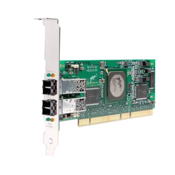 QLA2342CKR Qlogic QLA2342 Dual-Ports LC 2Gbps Fibre Channel PCI-X Host Bus Network Adapter