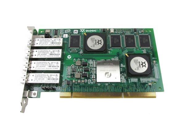 QLA2344-WB QLogic StorageWorks 2344F Quad-Ports 2Gbps Fibre Channel PCI-X Host Bus Network Adapter
