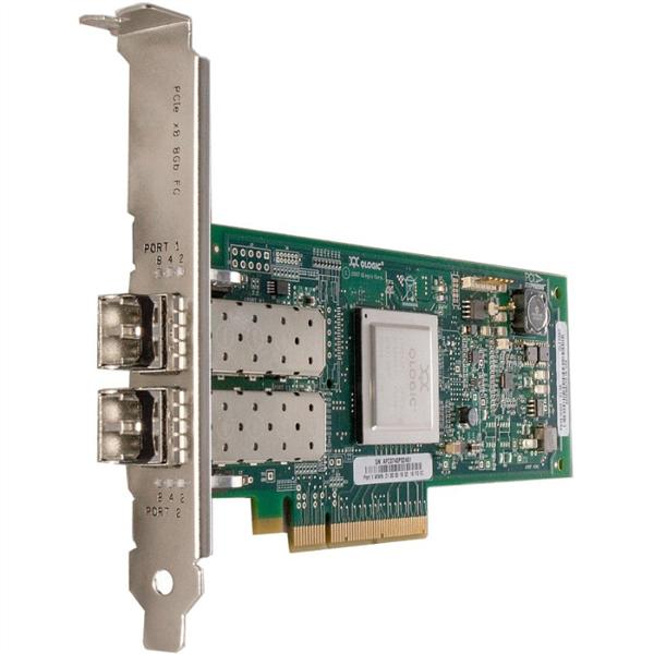QLE2562 QLogic Dual-Ports LC 8Gbps Fibre Channel PCI Express 2.0 x8 Host Bus Network Adapter
