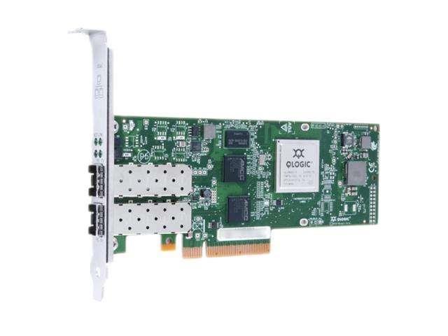 QLE8242CUCKBIN2 QLogic Dual-Ports SFP+ 10Gbps 10 Gigabit Ethernet PCI Express 2.0 x8 Converged Network Adapter