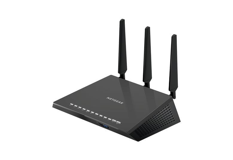 R7200-100NAS Netgear Nighthawk R7200 Wi-Fi 5 IEEE 802.11ac Ethernet Wireless Router - 2.40 GHz ISM Band - 5 GHz UNII Band - 3 x Antenna(3 x External) - 262.50 MB/s Wireless Speed - 4 x Network Port - 1 x (Refurbished)
