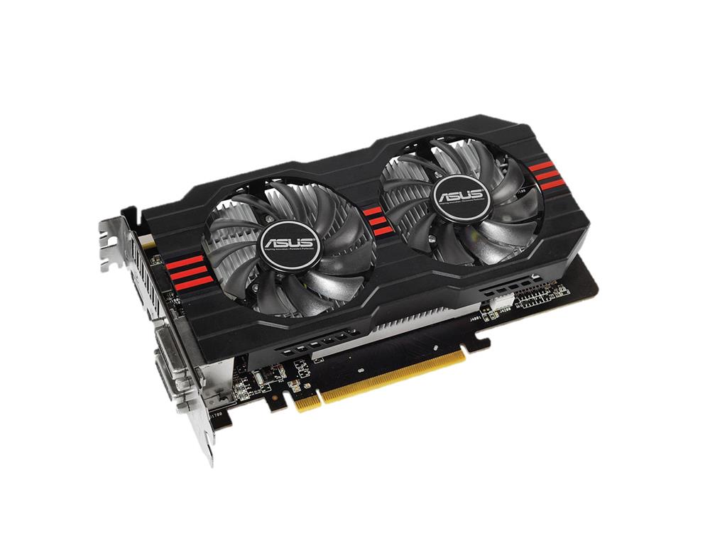 R7250X2GD5 ASUS Radeon R7 250x PCie 3.0 2GB Ctlr DDR5 Vga Dvi HDMI Dp Digi+vrm Video Graphics Card