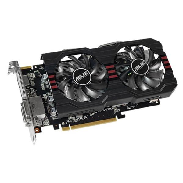R7265-DC2-2GD5 ASUS Radeon R7 265 2GB 256-Bit GDDR5 PCI Express 3.0 DVI/ HDMI/ Display Port/ HDCP Support Video Graphics Card