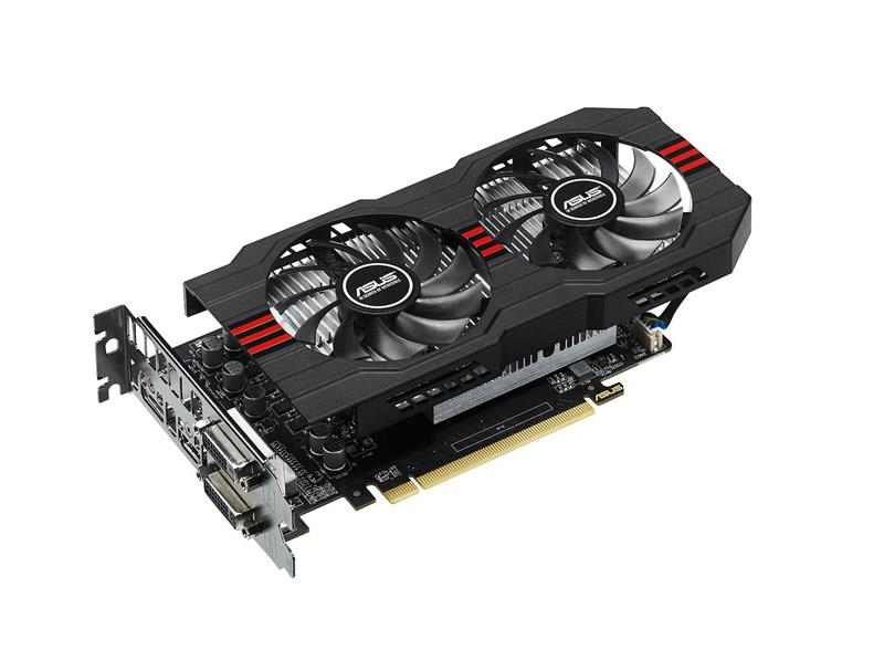 R7360-OC-2GD5-A1 ASUS Radeon R7 360 2GB 128-Bit GDDR5 PCI Express 3.0 DVl-l/ HDMI/ DisplayPort/ HDCP Ready Video Graphics Card