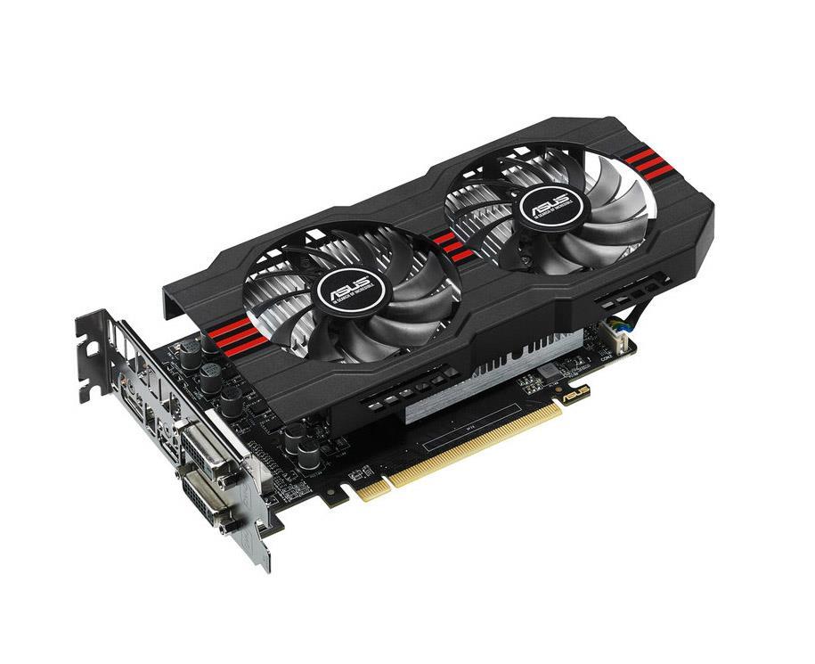 R7360-OC-2GD5_BIN1 ASUS Radeon R7 360 2GB 128-Bit GDDR5 PCI Express 3.0 DVl-l/ HDMI/ DisplayPort/ HDCP Ready Video Graphics Card