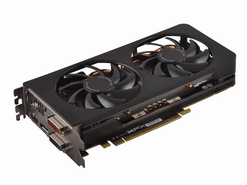 R9-270X-CDJV XFX Radeon R9 270X Double Dissipation Edition 2GB GDDR5 256-Bit PCI Express 3.0 DVI/ HDMI/ DisplayPort Video Graphics Card