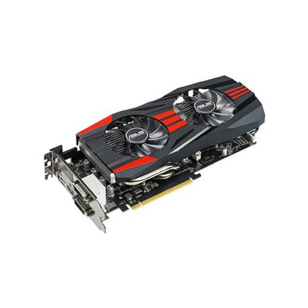 R9270X-DC2T-2GD5 ASUS AMD Radeon R9 270X 2GB GDDR5 256-Bit HDMI / DisplayPort / Dual DVI-I / DVI-D/ D-Sub Support PCI-Express 3.0 Video Graphics Card