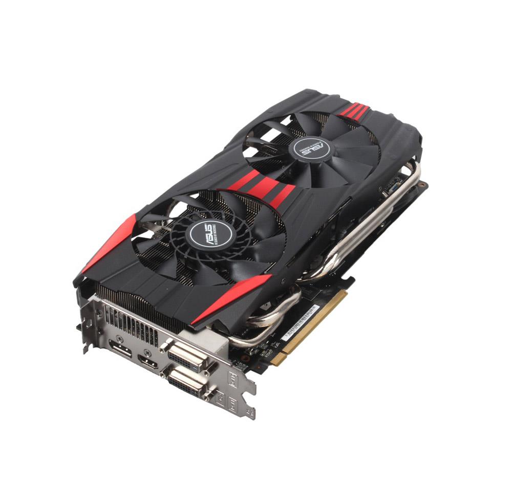 R9280-DC2-3GD5 ASUS AMD Radeon R9 280 3GB GDDR5 384-Bit 2x DVI/HDMI/DisplayPort PCI Express 3.0 Video Graphics Card