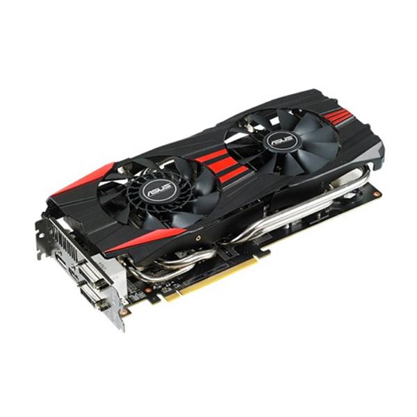 R9280-DC2T-3GD5 ASUS Radeon R9 280 3GB GDDR5 384-bit PCI Express 3.0 DVI/ HDMI/ Display Port/ HDCP Support Video Graphics Card