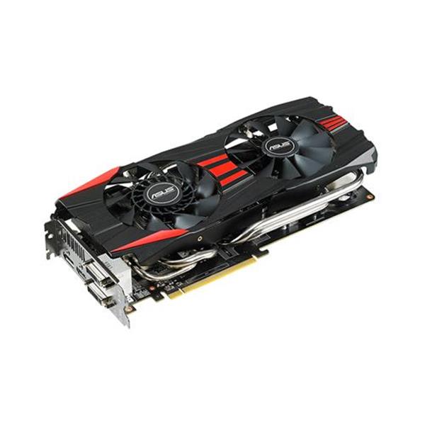 R9280X-DC2-3GD5 ASUS Radeon R9 280X 3GB 384-Bit GDDR5 PCI Express 3.0 DVI/ HDMI/ DisplayPort HDCP Support Video Graphics Card