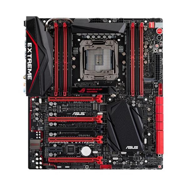 RAMPAGE V EXTREME ASUS Socket LGA 2011-v3 Intel X99 Chipset Core i7 Processors Support DDR4 8x DIMM 8x SATA 6.0Gb/s Extended ATX Motherboard (Refurbished)