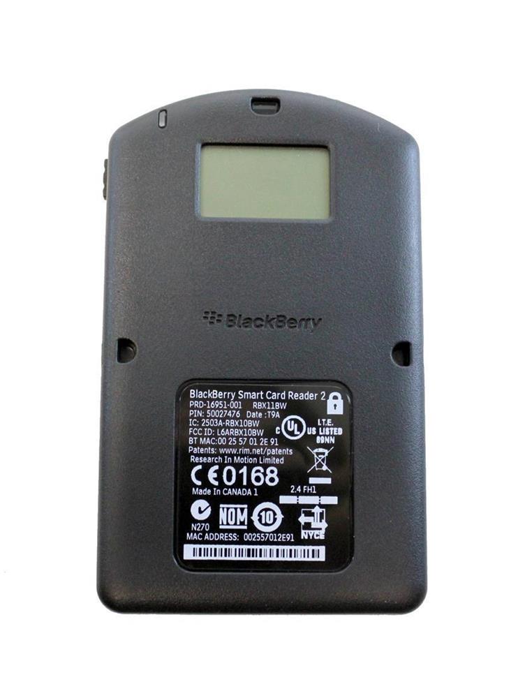 RBX11BW BlackBerry Smart Card Reader 2 Smart Card