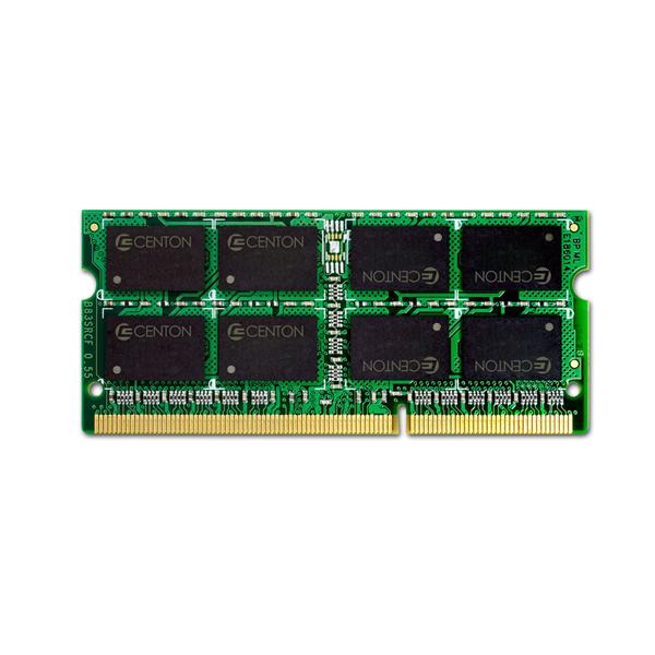 RD702G02 Centon 4GB PC3-10600 DDR3-1333MHz ECC Unbuffered CL9 204-Pin SoDimm Dual Rank Memory Module