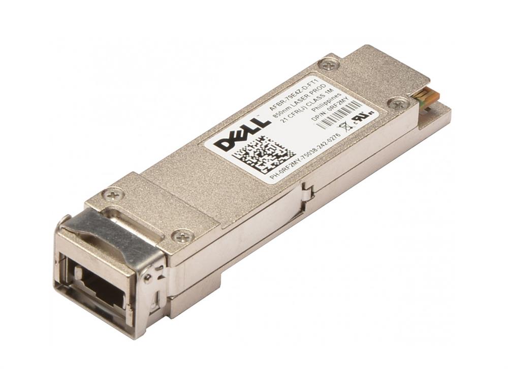 RF2MY Dell 40Gbps Short Range Multi-mode Fiber 150m 850nm MPO Connector QSFP+ Transceiver Module for Force10 S-series