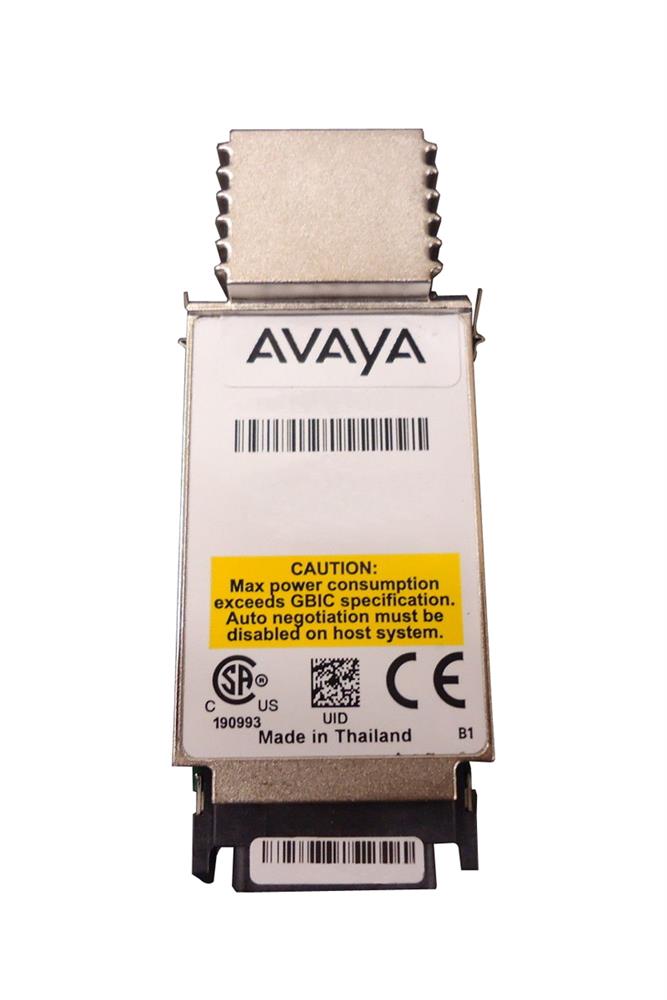 RMAA1419019-E5 Avaya 1Gbps 1000Base-CWDM Single-mode Fiber 120km 1510nm Duplex SC Connector GBIC Transceiver Module for Nortel Compatible (Refurbished)