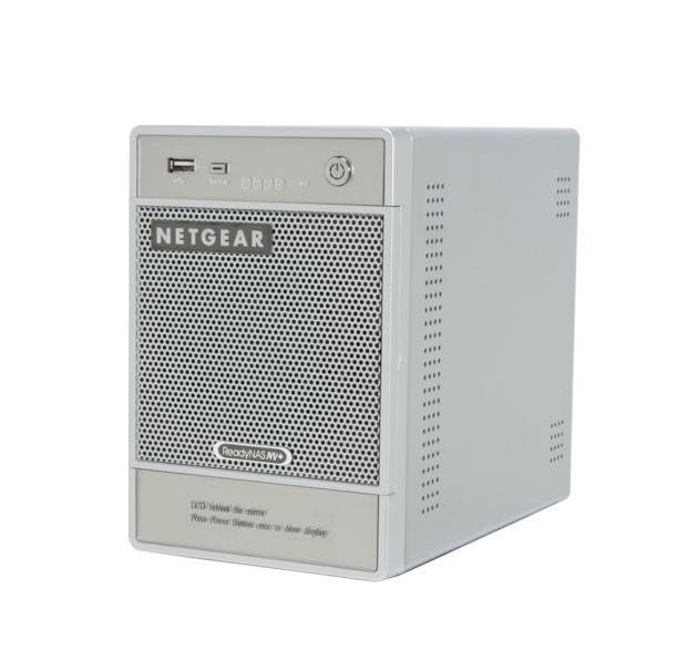 RNDX4250-100NASBIN1 NetGear ReadyNAS NVX 1TB (2 x 500GB) Dual Gigabit 4-Bay Desktop Network Storage (Refurbished)